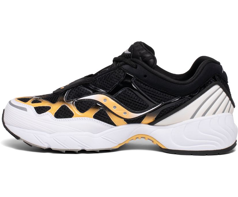 Women's Saucony Grid Web Originals White / Black / Yellow | Singapore 003EBCX